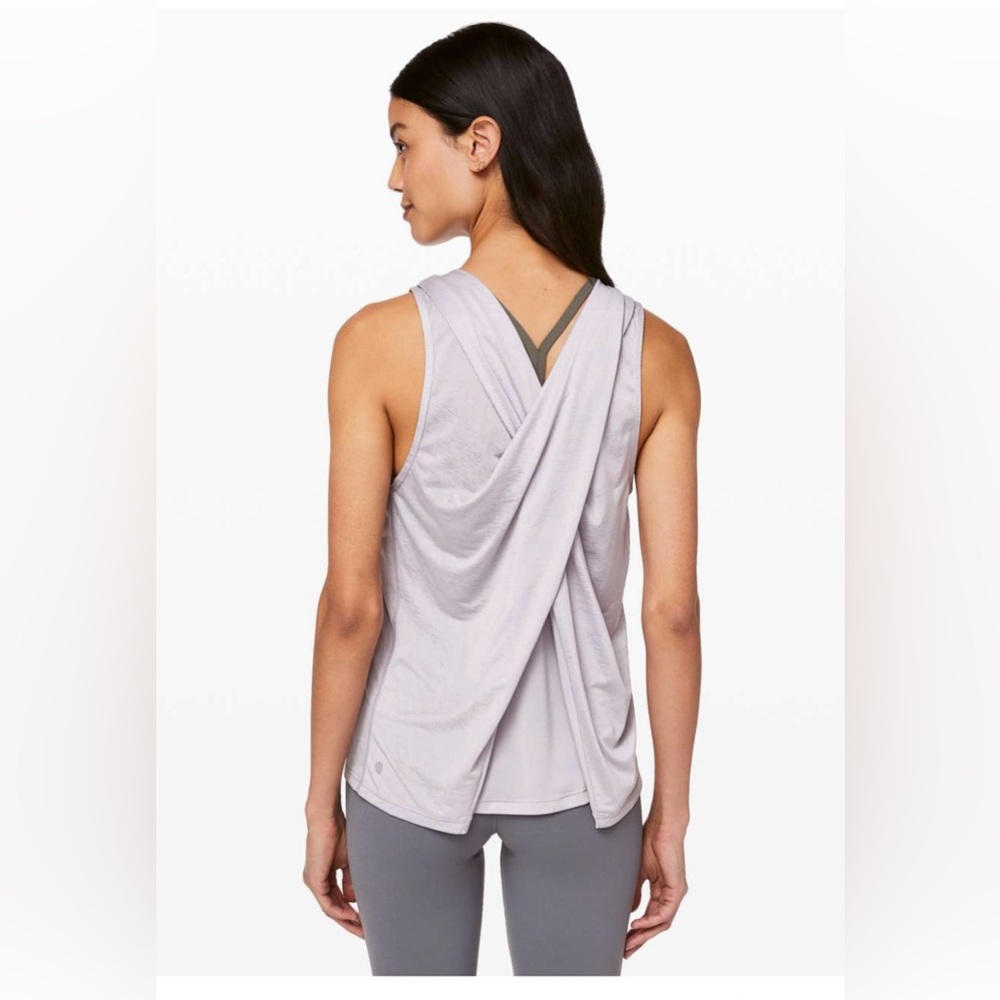 Lululemon Soul Stride Tank - Iced Iris - Lululemon Athletica - Size 4